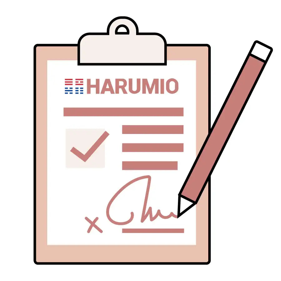 Signature Upon Delivery - Harumio - - Harumio