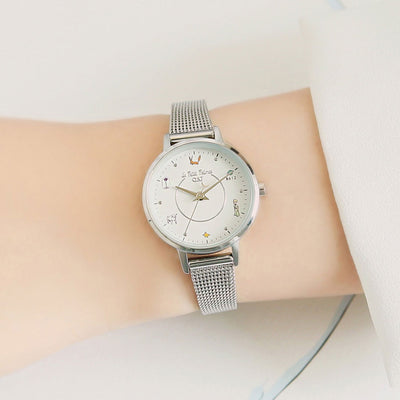 Le Petit Prince x OST - Silver Mesh Watch