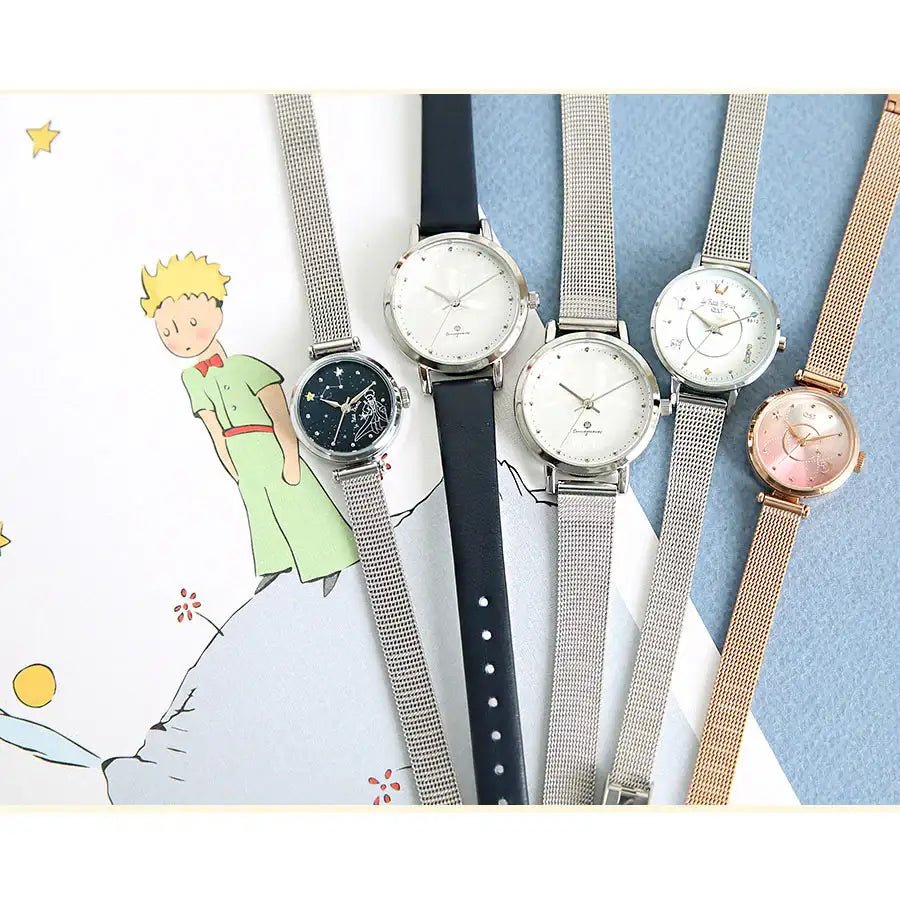 Le Petit Prince x OST - Silver Mesh Watch - OST - Watches - Harumio