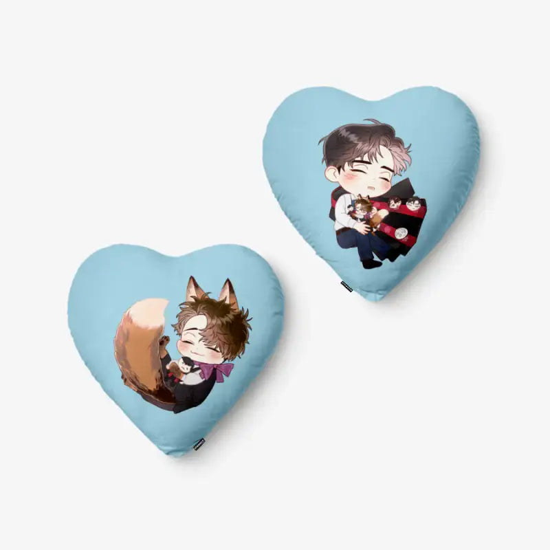 Mad Place - Fox Ideun Heart Cushion - Junah COMICS - Accessories - Harumio