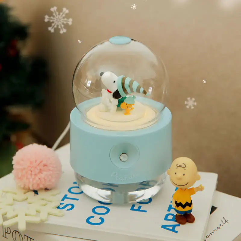 Bo Friends x Peanuts - Snoopy Music Box Snow Globe Humidifier - Bo Friends - Humidifier - Harumio