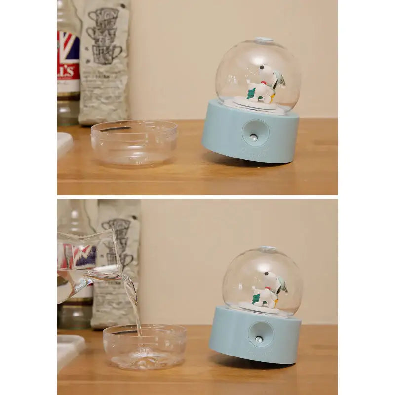 Bo Friends x Peanuts - Snoopy Music Box Snow Globe Humidifier - Bo Friends - Humidifier - Harumio