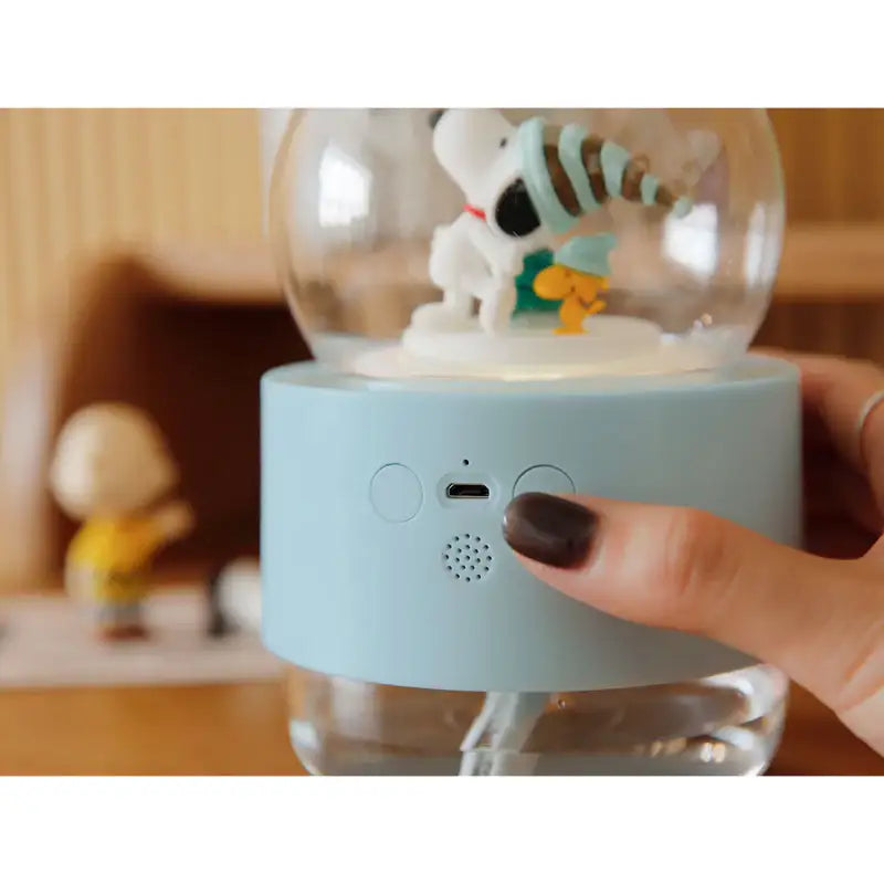 Bo Friends x Peanuts - Snoopy Music Box Snow Globe Humidifier - Bo Friends - Humidifier - Harumio