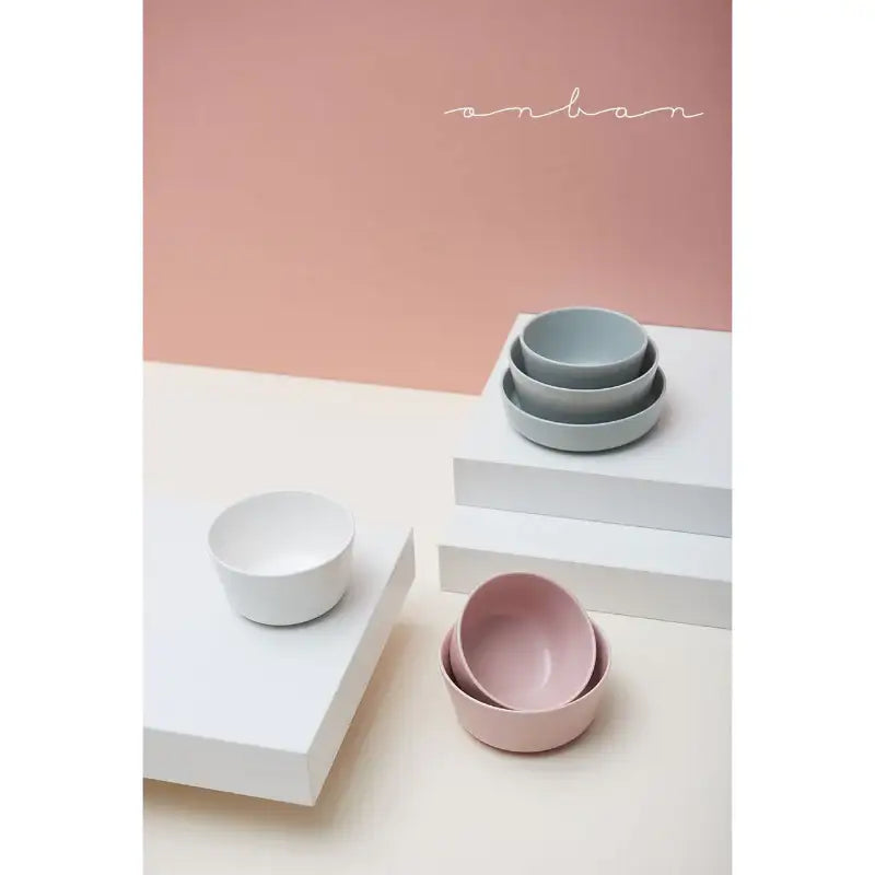 SPRING AROUND - Onban Milk & Peach Home Set (4 Pax) - SPRING AROUND - Tableware - Harumio