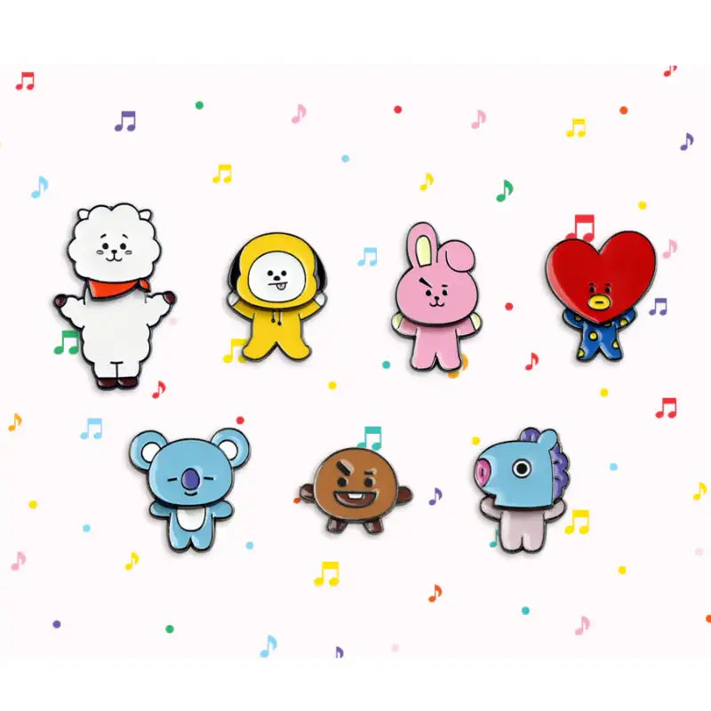 Monopoly x BT21 - Swing Pin Badge - Monopoly - Pin Badge - Harumio