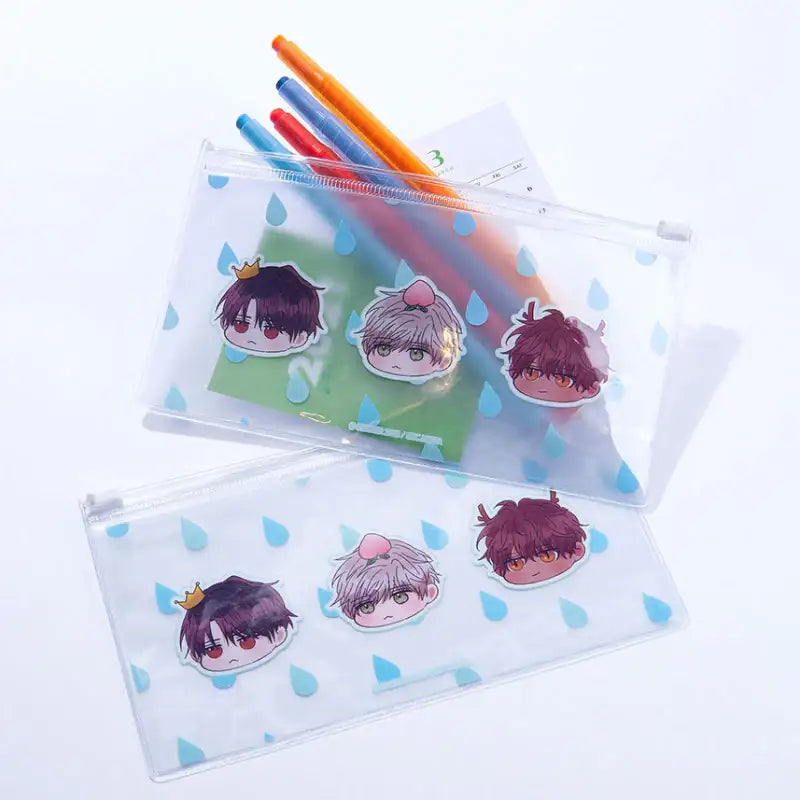 Where the Dragon's Rain Falls - Clear Pouch - D&C WEBTOON Biz - Stationary - Harumio