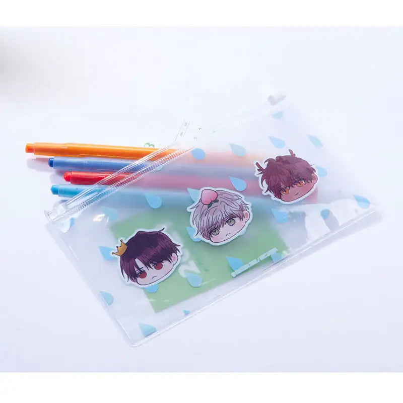 Where the Dragon's Rain Falls - Clear Pouch - D&C WEBTOON Biz - Stationary - Harumio