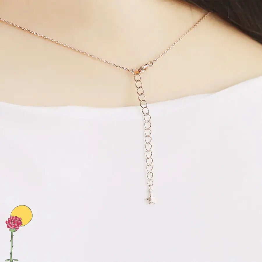 Le Petit Prince x OST - Starlight Palace Coin Necklace - OST - Accessories, Jewelry - Harumio