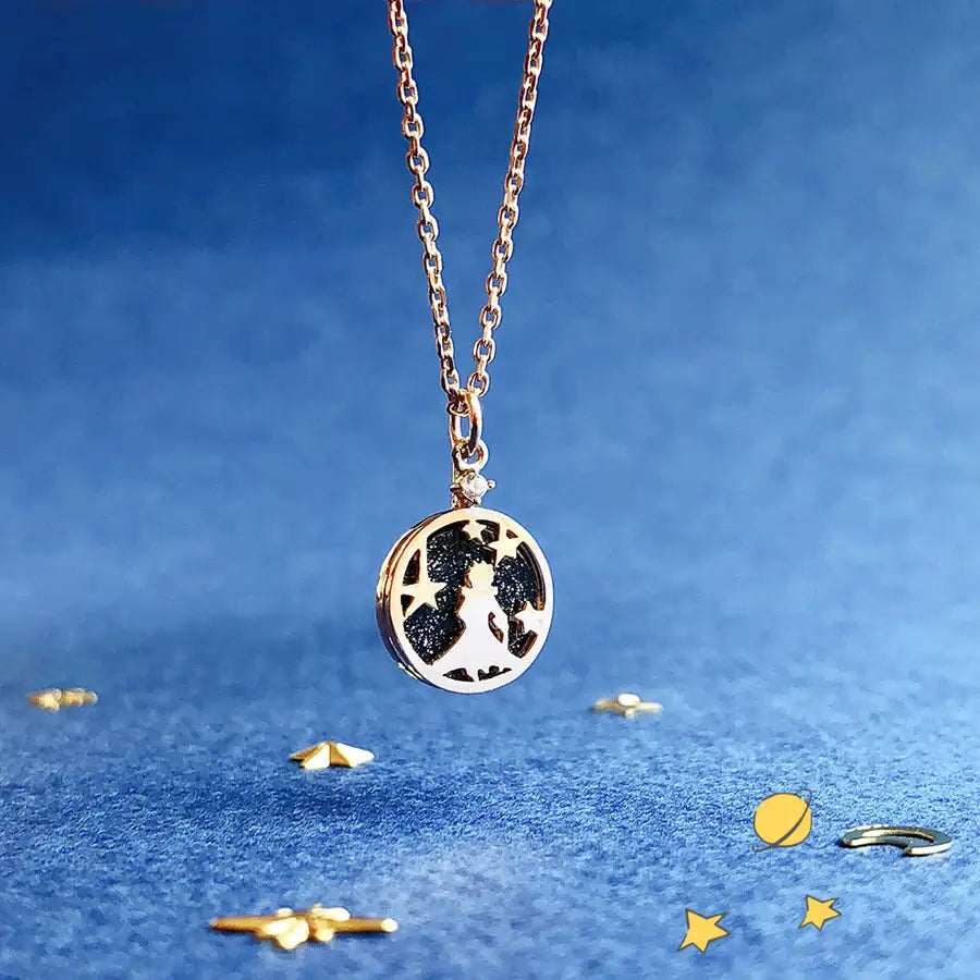 Le Petit Prince x OST - Starlight Palace Coin Necklace - OST - Accessories, Jewelry - Harumio