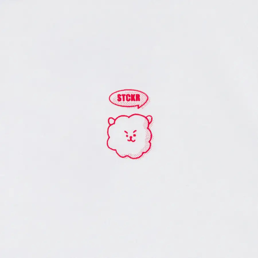 BT21 - Sticker Collection - Thank You T-shirt - BT21 - T-Shirt - Harumio