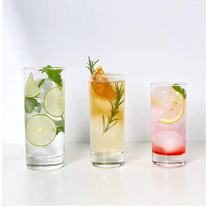 Claru - Classic Straight Highball Glass Set - Claru - Glass Cup - Harumio