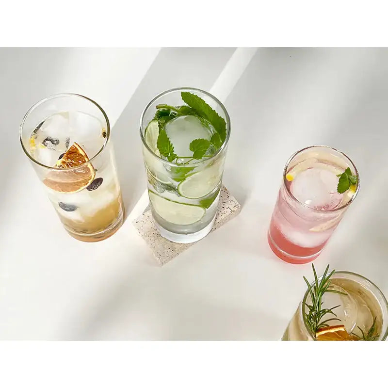 Claru - Classic Straight Highball Glass Set - Claru - Glass Cup - Harumio
