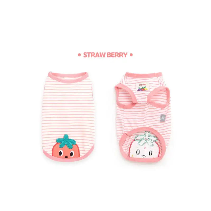 ITSDOG - Pet Jam Jam Peekaboo Sleeveless T-Shirt - ITSDOG - Pet Clothes - Harumio