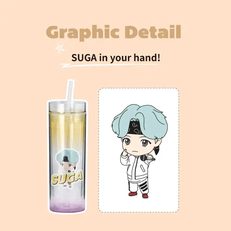 BTS - TinyTAN x TIYE - Icecup Tumbler - BTS - Home & Living - Harumio