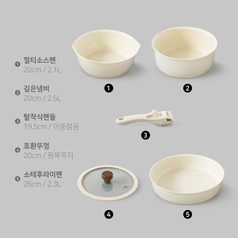 Swan Induction Multi Cookware Set