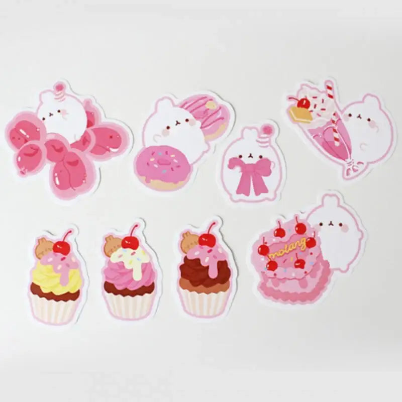 Molang - Sweet Party Deco Sticker Pack - Molang - Decorative Stickers - Harumio