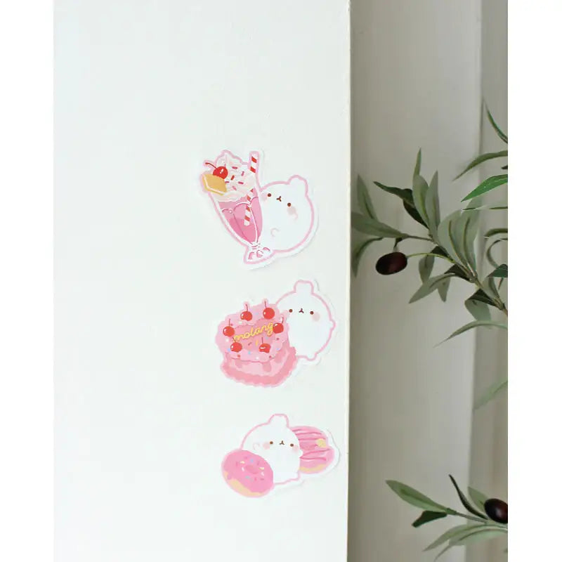 Molang - Sweet Party Deco Sticker Pack - Molang - Decorative Stickers - Harumio