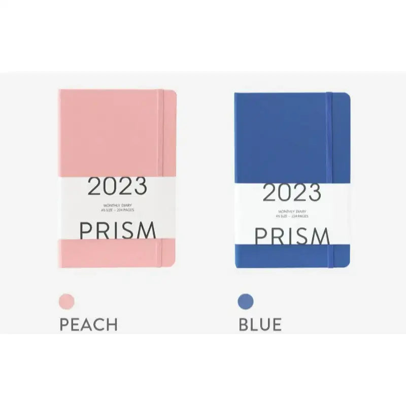 Indigo - 2023 Prism Monthly A5 Diary - INDIGO - Diary - Harumio