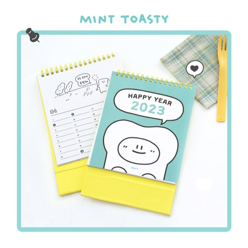 Indigo - 2023 Toasty Cheer Up Desk Calendar