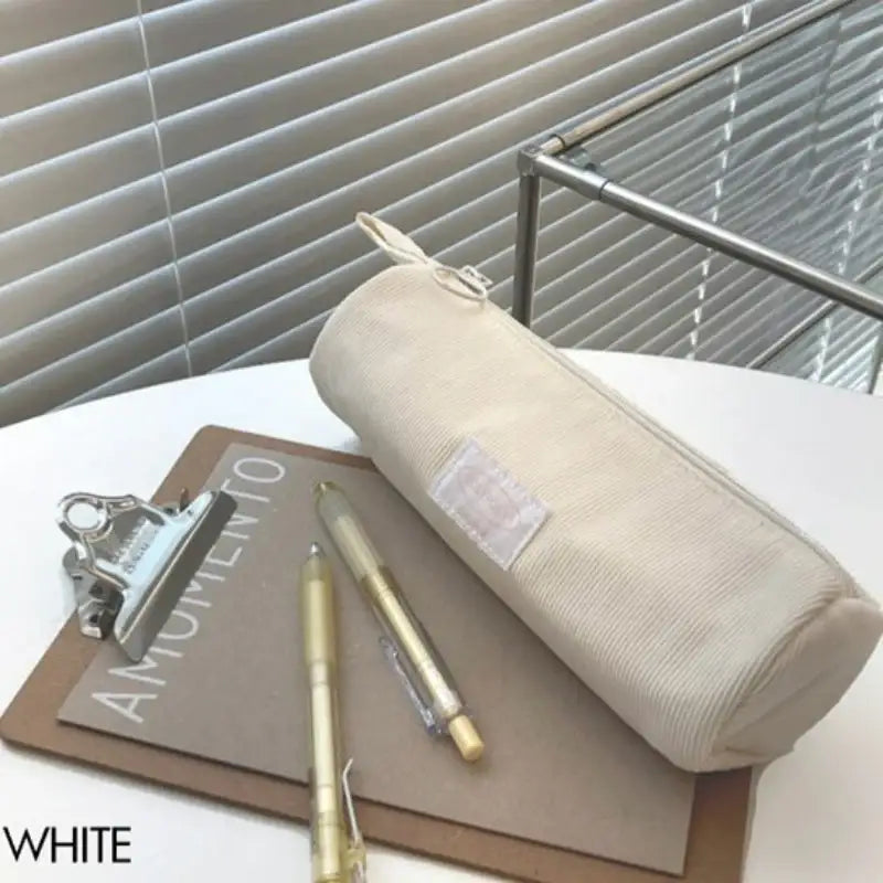 Second Mansion x 10x10 - Simple Corduroy Pen Case - Second Mansion - Pen Case - Harumio