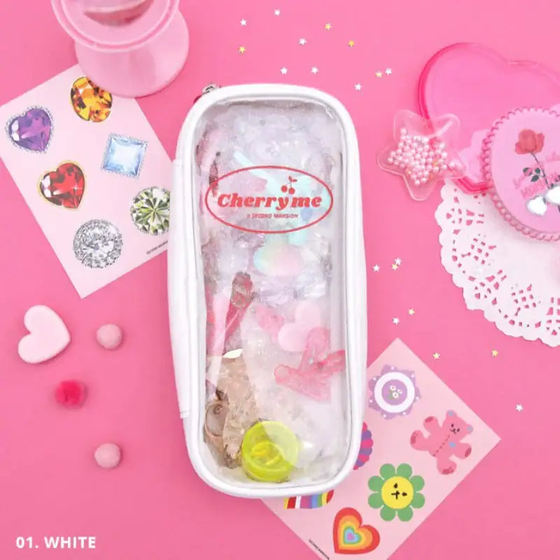 Second Mansion x 10x10 - Cherry Me Twinkle Daily Pouch - Second Mansion - Pouch - Harumio