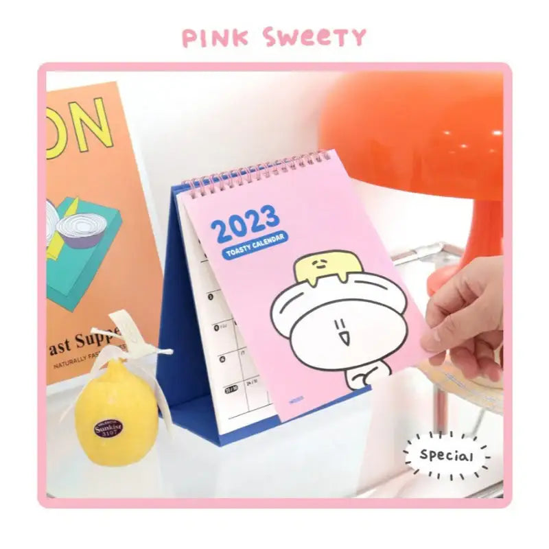 Indigo - 2023 Toasty Cheer Up Desk Calendar - INDIGO - Calendar - Harumio