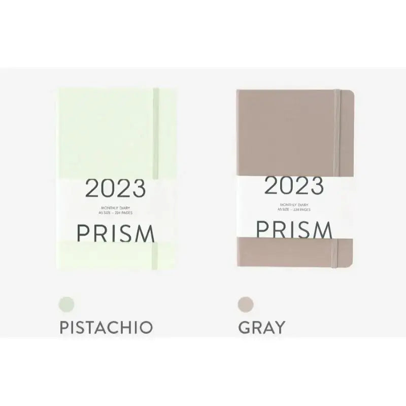 Indigo - 2023 Prism Monthly A5 Diary - INDIGO - Diary - Harumio