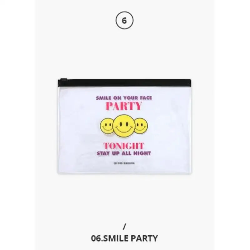 Second Mansion x 10x10 - Retro Mood Zipper Bag - Second Mansion - Zipper Bag - Harumio