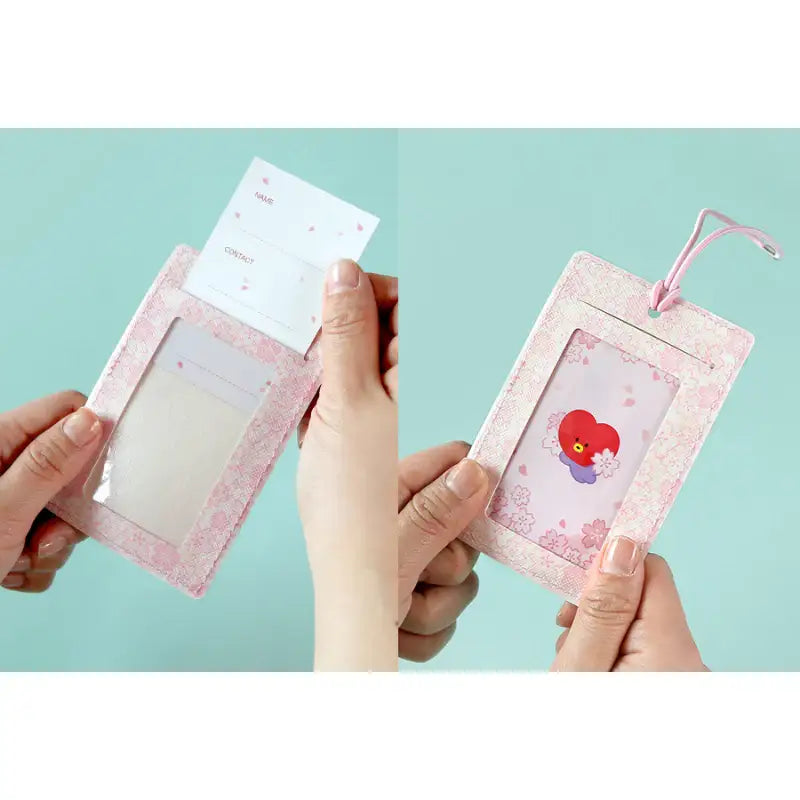 Monopoly x BT21 - Minini Travel Tag- Cherry Blossom - Monopoly - Travel Tag - Harumio