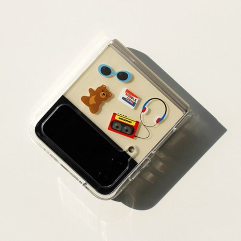 1537 - Z Flip 3 Tank Gel Hard Phone Case
