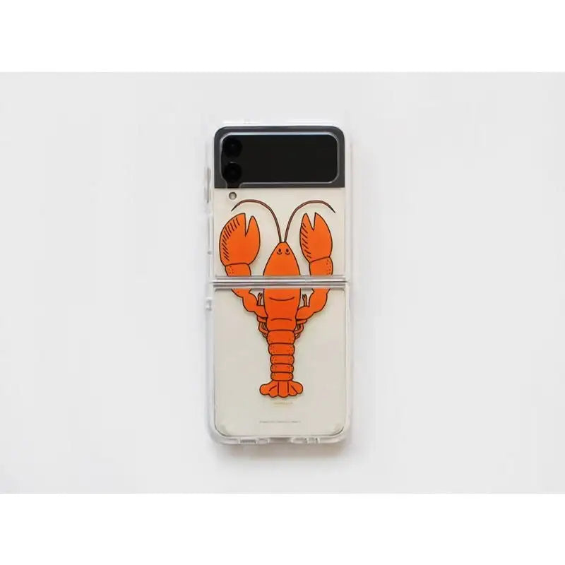 1537 - Z Flip 3 Tank Gel Hard Phone Case