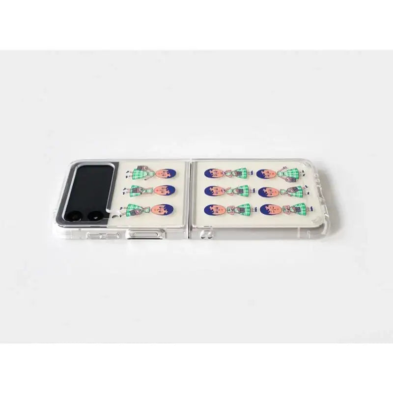 1537 - Z Flip 3 Tank Gel Hard Phone Case