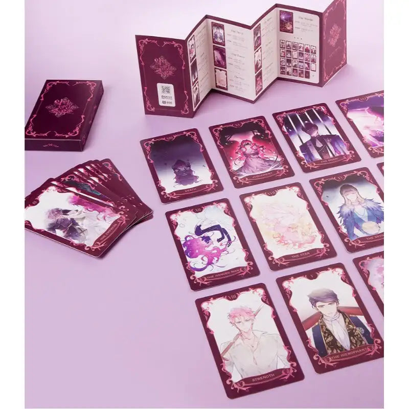 Villains Are Destined to Die - Tarot Card - D&C WEBTOON Biz - Cards - Harumio