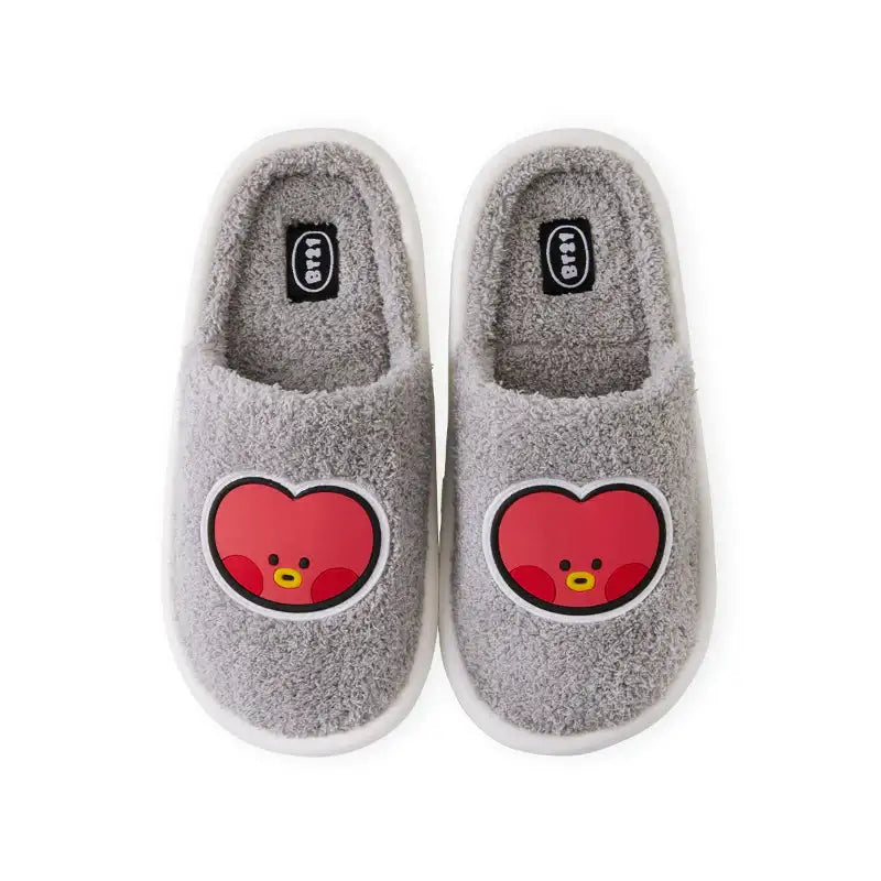 BT21 - Minini Big Face Boucle Slippers - LINE FRIENDS - Footwear - Harumio