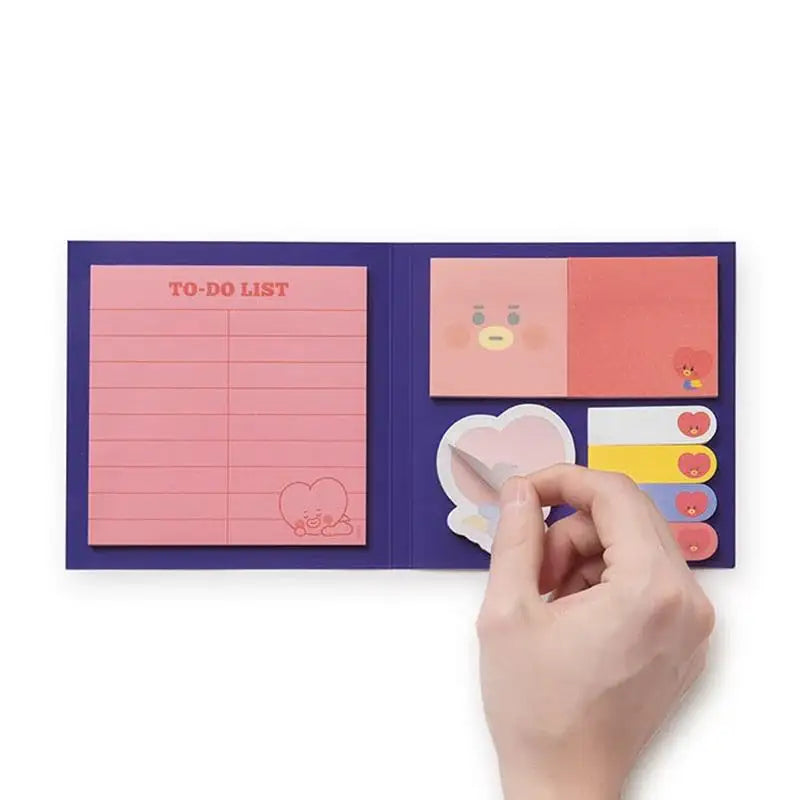 BT21 - Baby Sticky Note Pad - BT21 - Stationary - Harumio