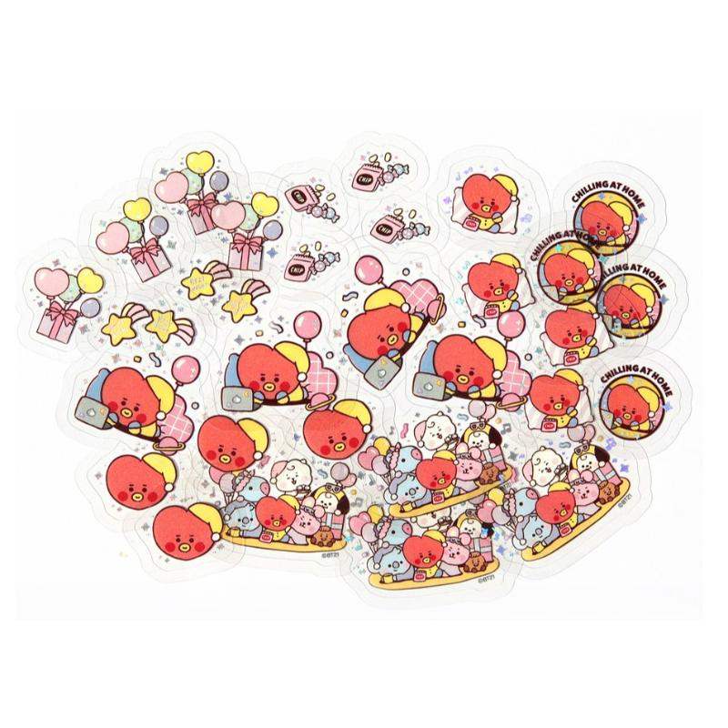 BT21 - Flake Sticker Pack - Party - BT21 - Accesories - Harumio