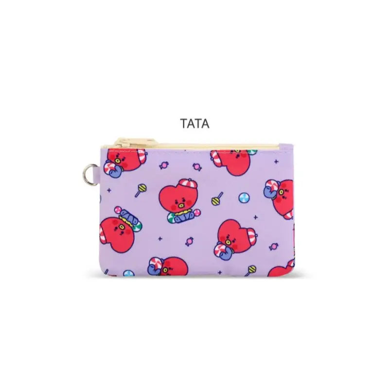 BT21 x Monopoly - Baby Double Pocket Pouch JELLY CANDY - BT21 x Monopoly - Pouches - Harumio