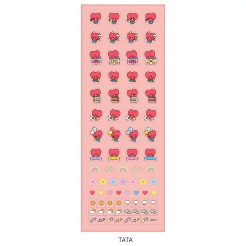 BT21 - Baby Daily Sticker - BT21 - Accesories - Harumio