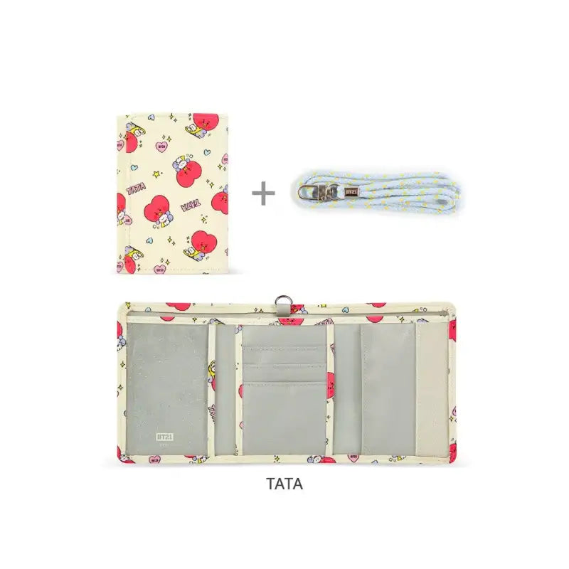 BT21 x Monopoly - Baby Velcro Wallet LITTLE BUDDY - BT21 x Monopoly - Accessories, Wallet - Harumio