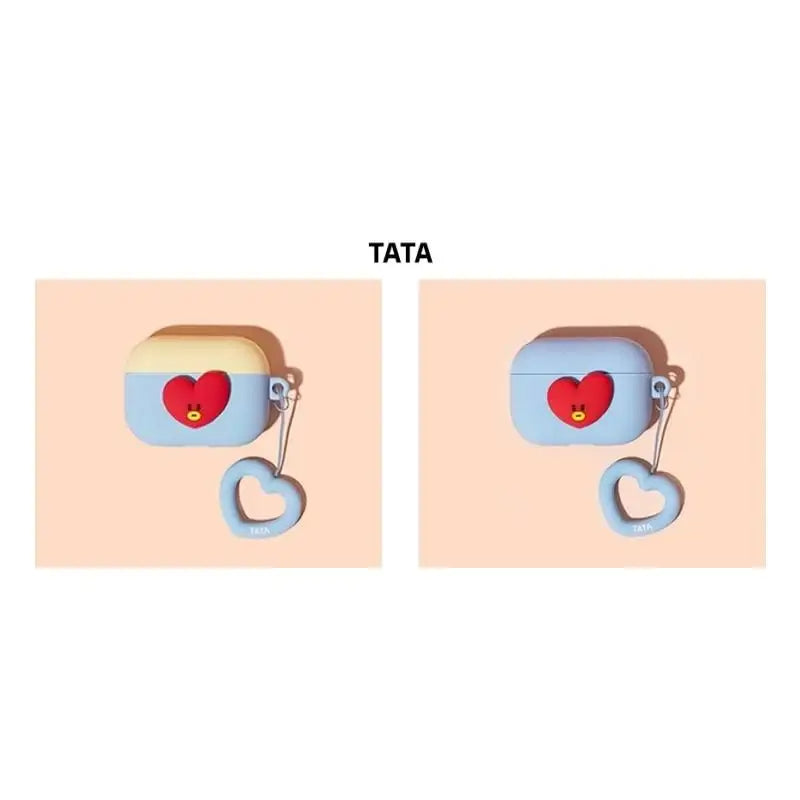 BT21 x Royche - Airpods Pro Case Heart Ring Duo - BT21 - Accessories - Harumio