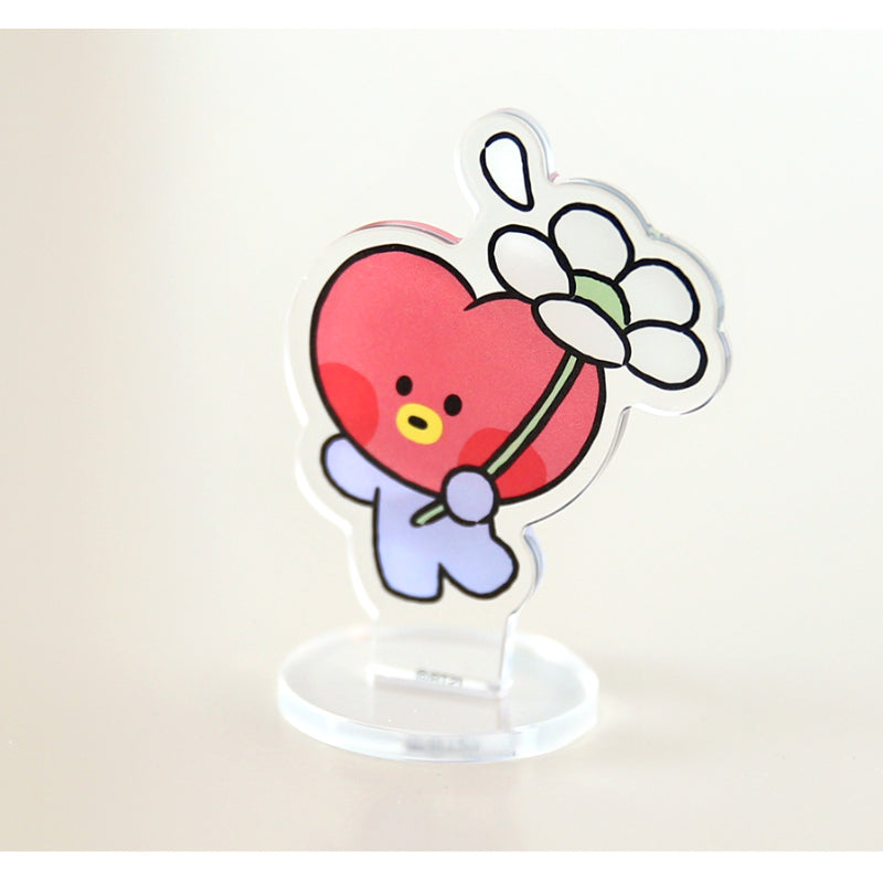 Monopoly x BT21 - Minini Acrylic Stand - Happy Flower