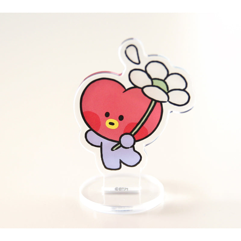 Monopoly x BT21 - Minini Acrylic Stand - Happy Flower