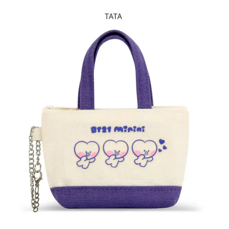 Monopoly x BT21 - Minini Canvas Mini Pouch - Monopoly - Mini Pouch - Harumio