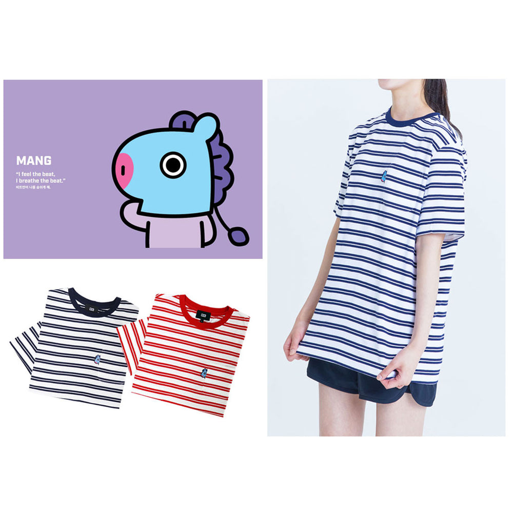 BT21 x Hunt Innerwear - Universtar T-shirt - Navy