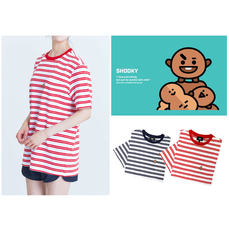BT21 x Hunt Innerwear - Universtar T-shirt - Red
