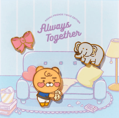 Kakao Friends - TWICE Edition Pin Badges - Kakao Friends - Accesories - Harumio