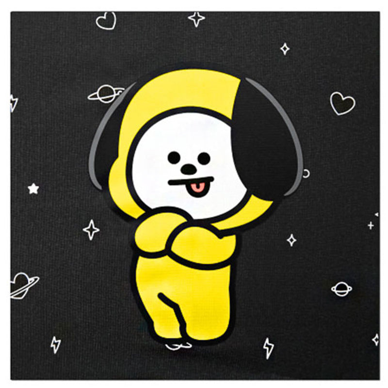 BT21 x Monopoly - Black Pattern Automatic Umbrella - Chimmy