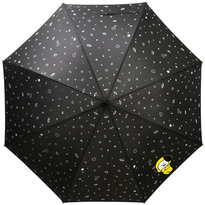BT21 x Monopoly - Black Pattern Automatic Umbrella - Chimmy
