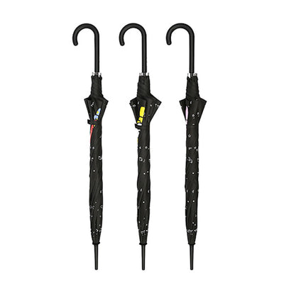 BT21 x Monopoly - Black Pattern Automatic Umbrella - Chimmy