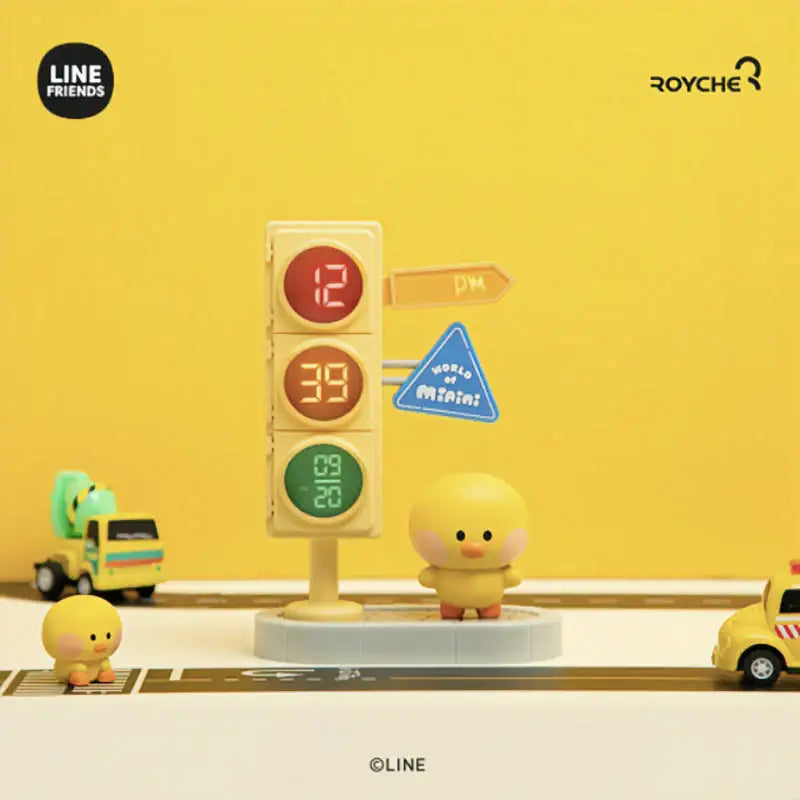 Royche x Line Friends - Minini Digital Desk Clock - Royche - Clock - Harumio